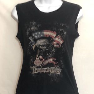 Harley Davidson Sleeveless Top